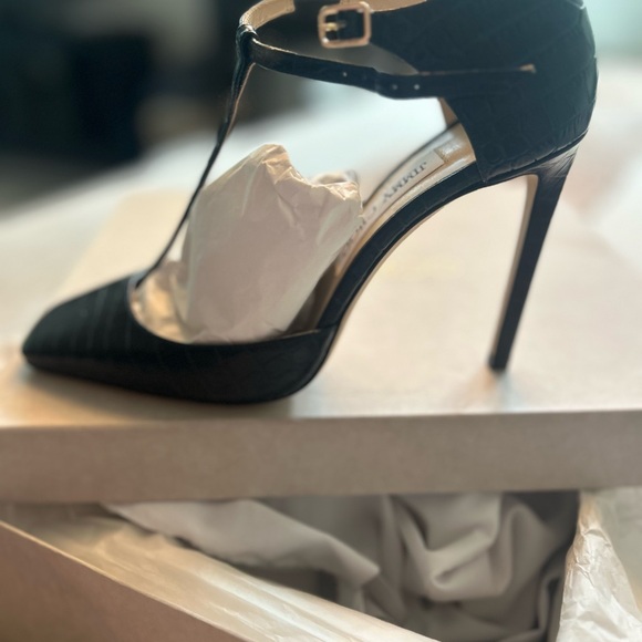 Jimmy Choo navy heels NEW - Picture 4 of 12
